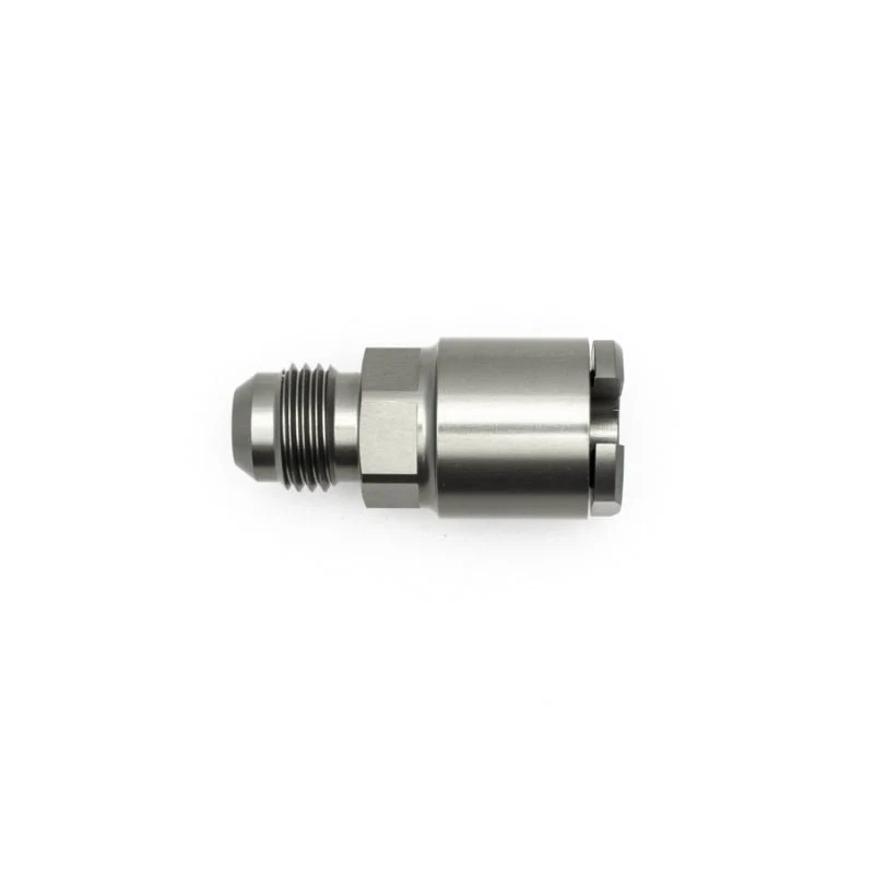DeatschWerks 6AN Male Flare to 1/4in Female EFI Quick Connect Adapter - Image 2