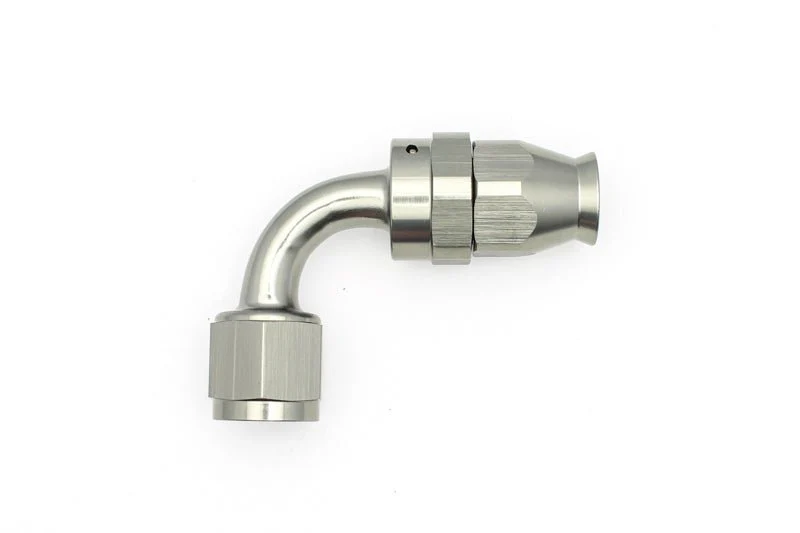 DeatschWerks 8AN Female Swivel 90-Degree Hose End PTFE (Incl. 1 Olive Insert) - Image 3