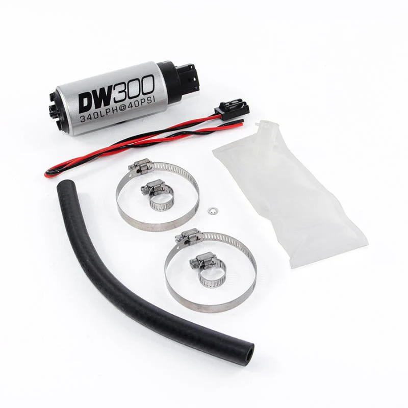DeatschWerks 90-96 Nissan 300zx/93-98 Nissan Skyline DW300 340 LPH In-Tank Fuel Pump w/ Install Kit - Image 2