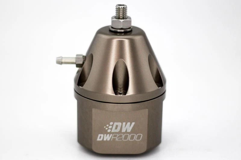 DeatschWerks DWR2000 Adjustable Fuel Pressure Regulator - Titanium - Image 2