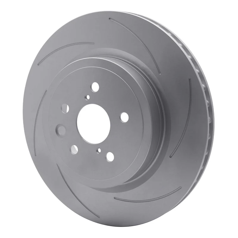 DFC 15-22 Lexus RC F Right Rear GeoSPEC Coated Rotor - Slotted - Image 3