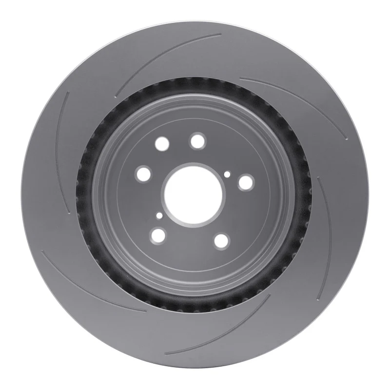 DFC 15-22 Lexus RC F Right Rear GeoSPEC Coated Rotor - Slotted - Image 5