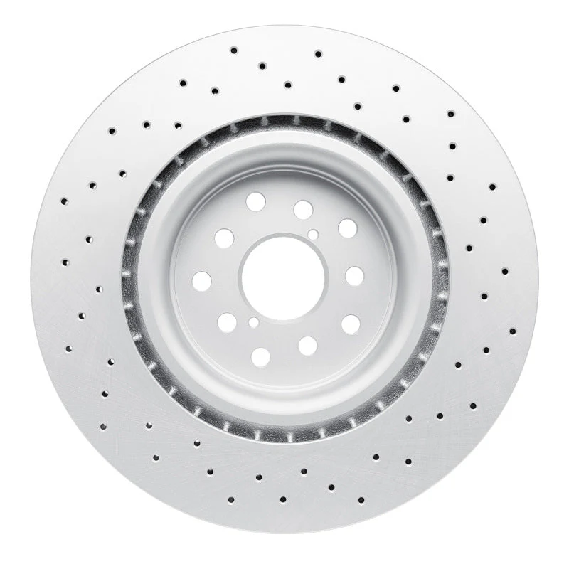 DFC 18-21 Subaru WRX STI Front Drilled Hi-Carbon Alloy Geomet Coated Rotor - Image 4