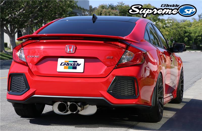 GReddy 2017+ Honda Civic SI Sedan Supreme SP Exhaust - Image 4