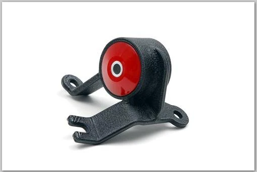 Innovative 02-11 Civic Si / 02-06 Acura RSX K-Series Black Steel 75A Bushing Front Mount / K-Series - Image 2