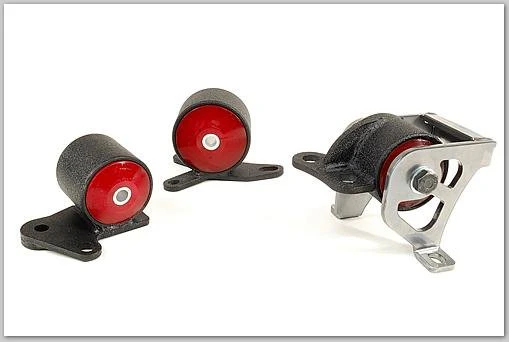 Innovative 96-00 Civic B/D Series Black Steel Mounts 75A Bushings (2 Bolt) - Image 2