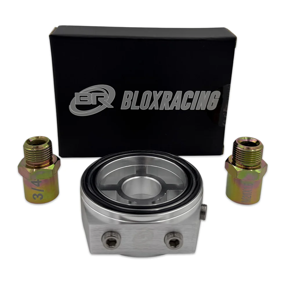 BLOX Racing Oil Filter Block Adapter - Image 2