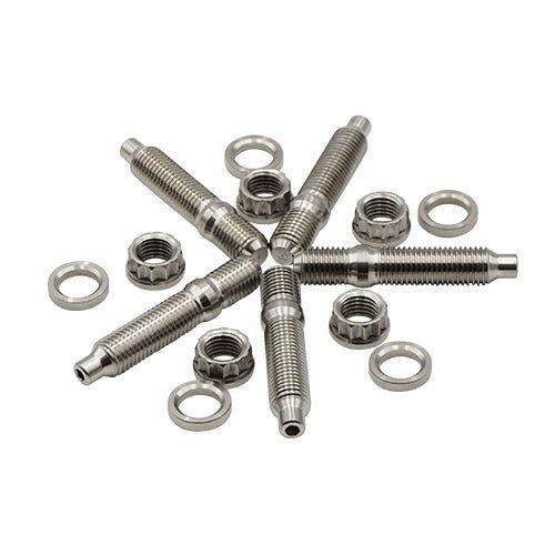 BLOX Racing Stainless Steel Intake/Exhaust Manifold Studs - M10x1.25 55mm Singles, 5, 11 Piece Kits - Image 2