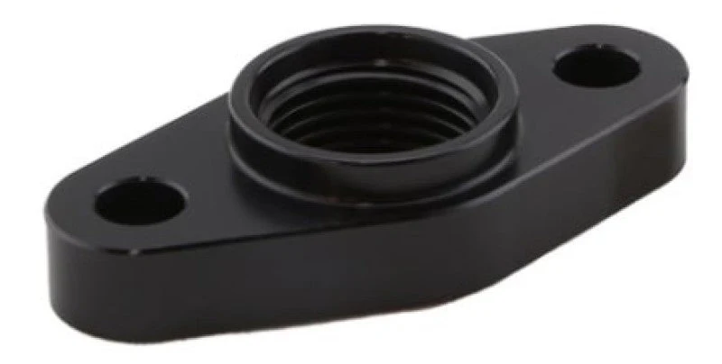 Turbosmart Billet Turbo Drain Adapter w/ Silicon O-Ring 52mm Mounting Holes - T3/T4 Style Fit - Image 2