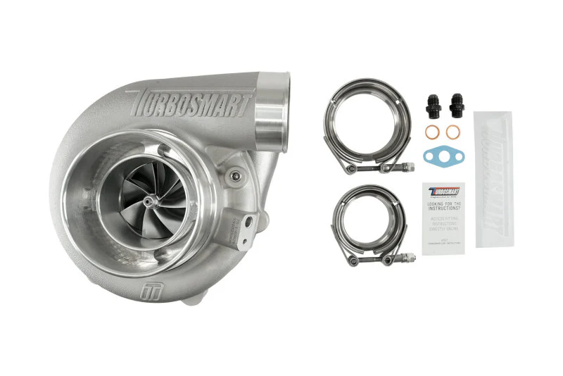 Turbosmart Water Cooled 6262 V-Band Inlet/Outlet A/R 0.82 External Wastegate TS-2 Turbocharger - Image 4