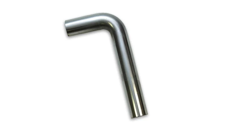 Vibrant 1.625in O.D. T304 SS 90 deg Mandrel Bend 4in x 12in leg lengths (1.625in Centerline Radius) - Image 2