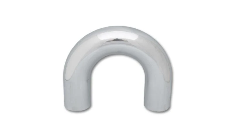 Vibrant 1.75in O.D. Universal Aluminum Tubing (180 degree Bend) - Polished - Image 2