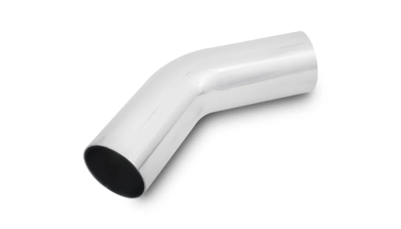 Vibrant 1.75in O.D. Universal Aluminum Tubing (45 degree bend) - Polished - Image 3
