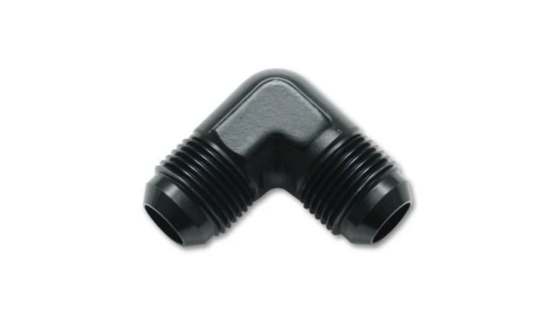 Vibrant -10AN 90deg Flare Union Fitting - Aluminum - Image 2