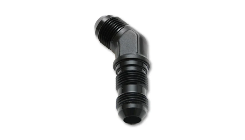 Vibrant -10AN Bulkhead Adapter 45 Degree Elbow Fitting - Anodized Black Only - Image 5