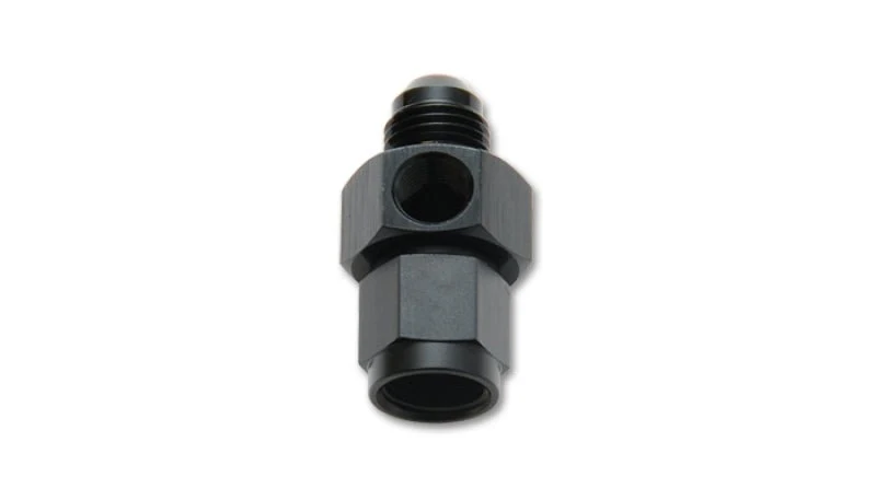 Vibrant -10AN Male to -10AN Female Union Adapter Fitting with 1/8in NPT Port - Image 2