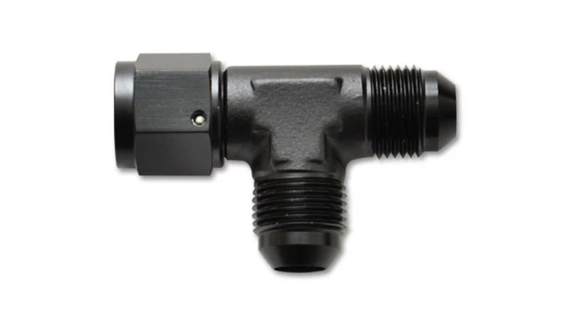 Vibrant -10AN Tee Fitting with Female -10AN Swivel - Image 2