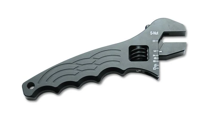 Vibrant -12AN Aluminum Wrench - Anodized Black (individual retail packaged) - Image 5