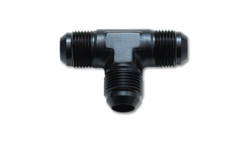 Vibrant -12AN Flare Tee Adapter Fitting - Aluminum - Image 2