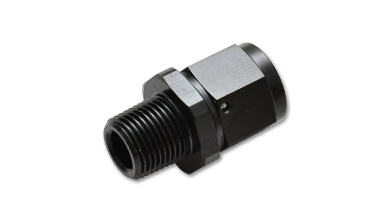 Vibrant -12AN to 3/4in NPT Female Swivel Straight Adapter Fitting - Image 2