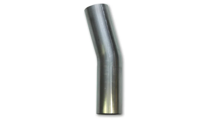 Vibrant 2.25in O.D. T304 SS 15 deg Mandrel Bend 5in x 5in leg lengths (3.375in Centerline Radius) - Image 3