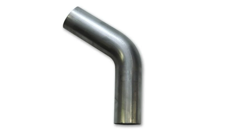 Vibrant 2.5in O.D. T304 SS 60 deg Mandrel Bend 6in x 6in leg lengths (3.5in Centerline Radius) - Image 2