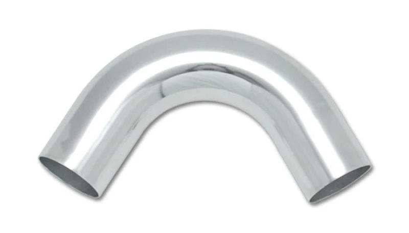 Vibrant 2.5in O.D. Universal Aluminum Tubing (120 degree Bend) - Polished - Image 2