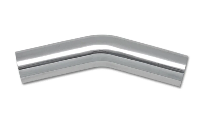 Vibrant 2.75in O.D. Universal Aluminum Tubing (30 degree Bend) - Polished - Image 2