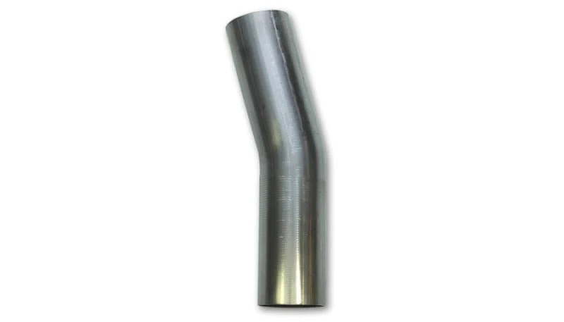 Vibrant 2in O.D. T304 SS 15 deg Mandrel Bend 4in x 4in leg lengths (2in Centerline Radius) - Image 2