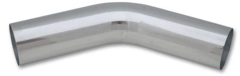 Vibrant 3.25in O.D. Universal Aluminum Tubing (45 Degree) 3.25in CLR 5in Leg Length - Image 2