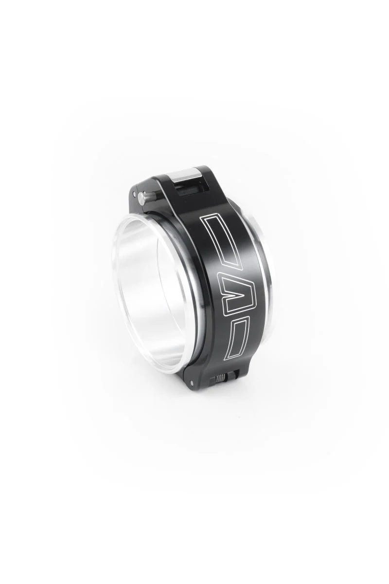 Vibrant 3.5in O.D. Aluminized HD 2.0 Clamp Assembly - Anodized Black - Image 2
