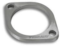 Vibrant 3-Bolt T304 SS Exhaust Flanges (2.5in I.D.) - 5 Flange Bulk Pack - Image 2