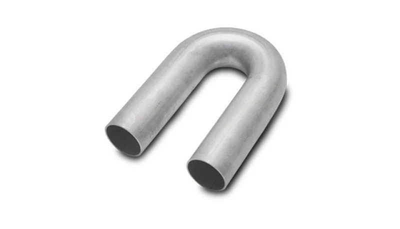 Vibrant 321 Stainless Steel 180 Degree Mandrel Bend 1.75in OD x 2.625in CLR 18 Gauge Wall Thickness - Image 3