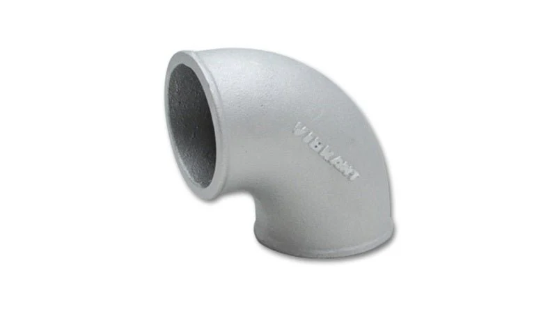 Vibrant 3in O.D. Cast Aluminum Elbow (90 degree Tight Radius) - Image 2