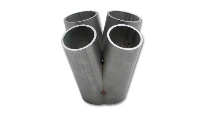 Vibrant 4 into 1 SS Turbo Manifold Merge Collector for T4 Divided Flange (48mm Pipe OD 4.5in tall) - Image 4