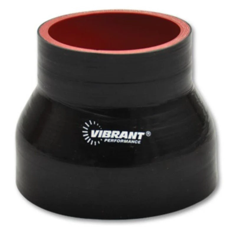 Vibrant 4 Ply Reducer Coupling 5in x 4in x 4.5in Long (BLACK) - Image 3