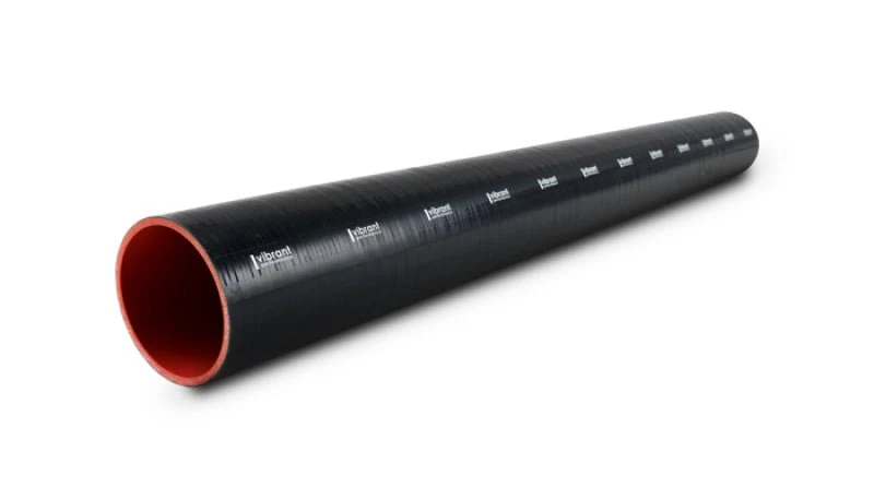 Vibrant 4 Ply Reinforced Silicone Straight Hose Coupling - 1.75in I.D. x 36in long (Black) - Image 4