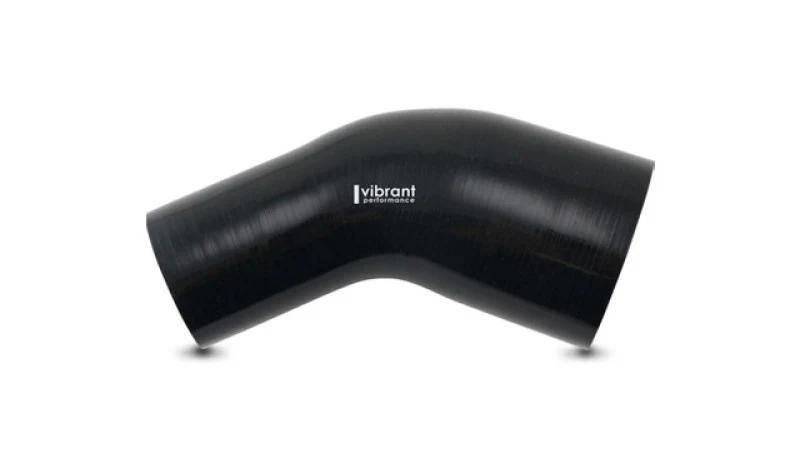 Vibrant 45 Degree Silicone Transition Elbow Hose ID 2.75in x 2.25in - Image 3