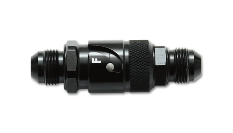 Vibrant -4AN Quick Release Fitting with Viton Seal - Aluminum - Image 2