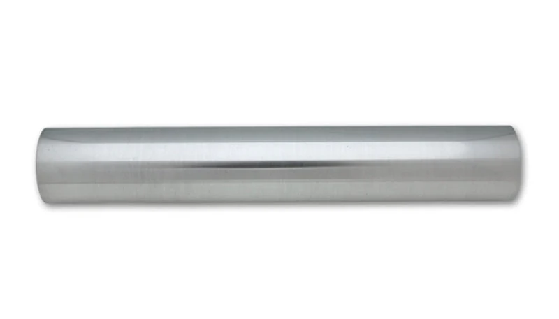 Vibrant 4in O.D. Universal Aluminum Tubing (18in long Straight Pipe) - Polished - Image 2