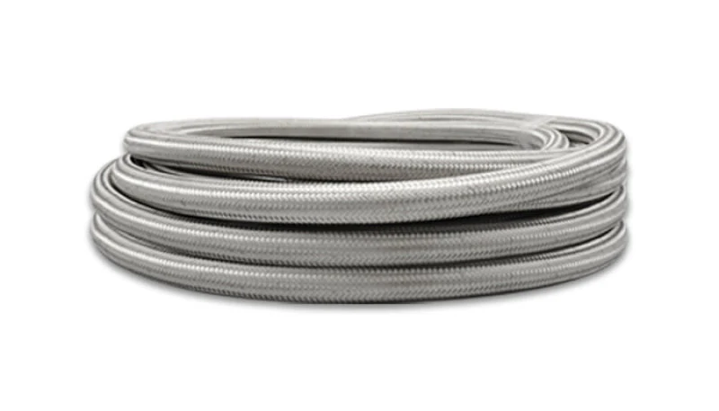 Vibrant -6 AN SS Braided Flex Hose (5 foot roll) - Image 3