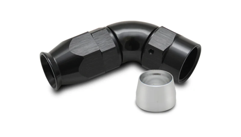 Vibrant 60 Degree High Flow Hose End Fitting for PTFE Lined Hose -12AN - Image 2