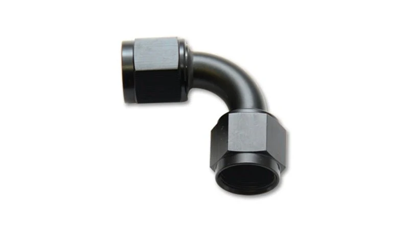Vibrant -6AN Female 90 Degree Union Adapter (AN to AN) - Anodized Black Only - Image 2