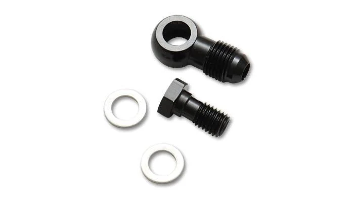 Vibrant -6AN Male Banjo Fitting 12mm x 1.0 Metric Aluminum + 2 Washers - Image 5