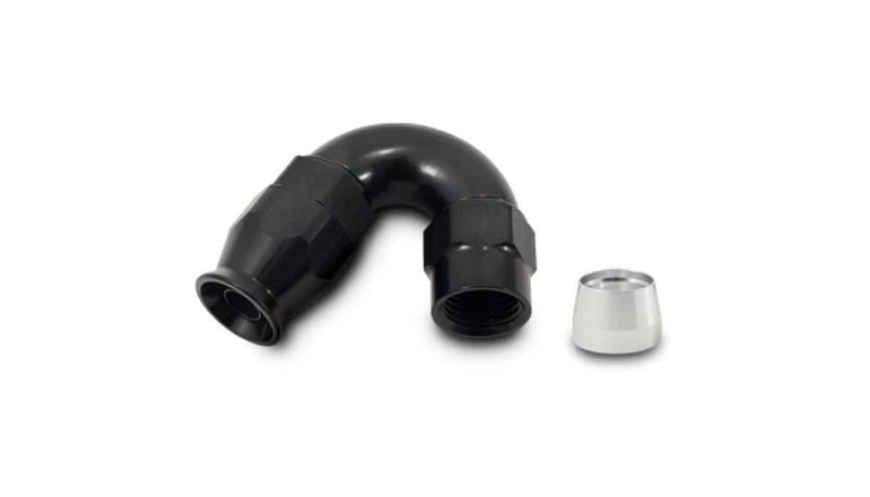 Vibrant -8AN 150 Degree Hose End Fitting for PTFE Lined Hose - Image 2