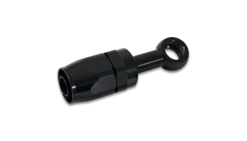Vibrant -8AN Banjo Hose End Fitting for use with M18 Banjo Bolt - Aluminum Black - Image 2