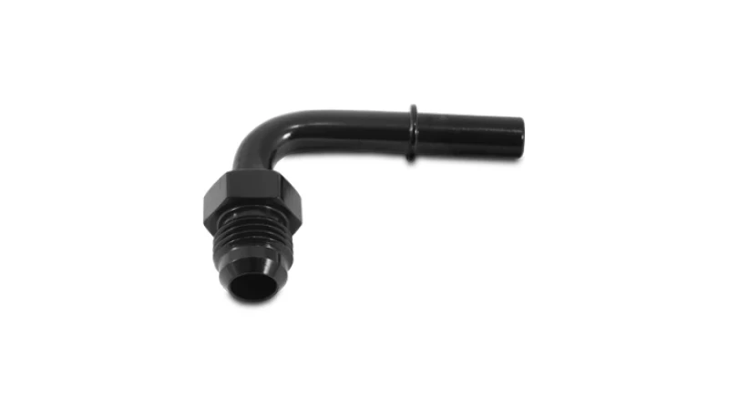 Vibrant 90 Degree Male AN Push-On EFI Adapter AN -6 Barb 0.375in - Image 2