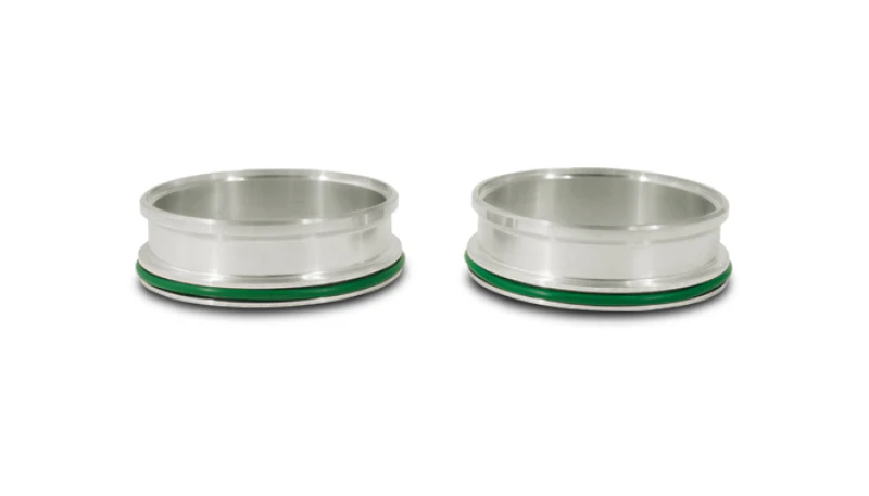 Vibrant Aluminum Weld Ferrules w/ O-Rings for 5in OD Tubing - Sold in Pairs - Image 5