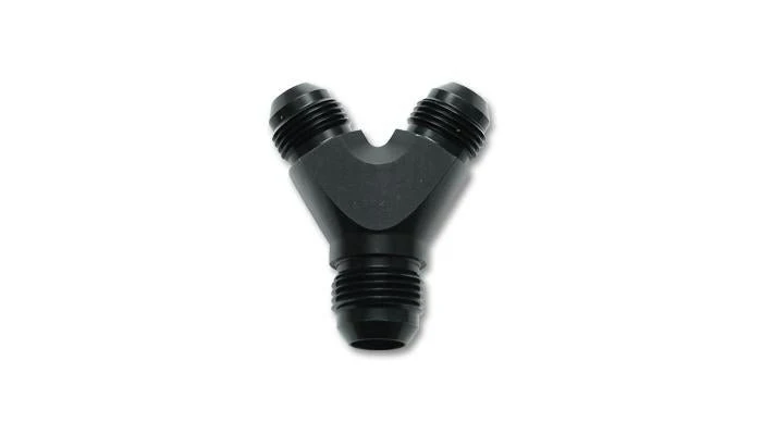 Vibrant Billet Aluminum Y-Block Fitting with 1/8in NPT Port - 3/8in NPT x 3/8in NPT x 3/8in NPT - Image 4