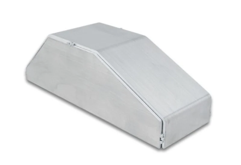 Vibrant I/C End Tank 3.25in Wide 9.25in Long 3in Tall Use w/ Horizontal I/C Core 12831 - 5052 Alum - Image 3